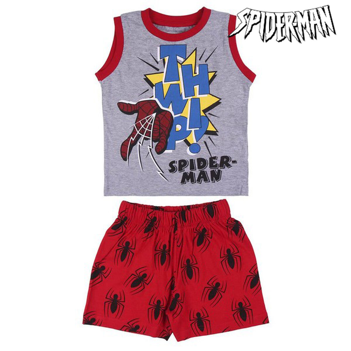 Osta tuote Pyjamat Lasten Spider-Man Harmaa (Koko: 2 vuotta) verkkokaupastamme Korhone: Lelut & Asut 10% alennuksella koodilla KORHONE