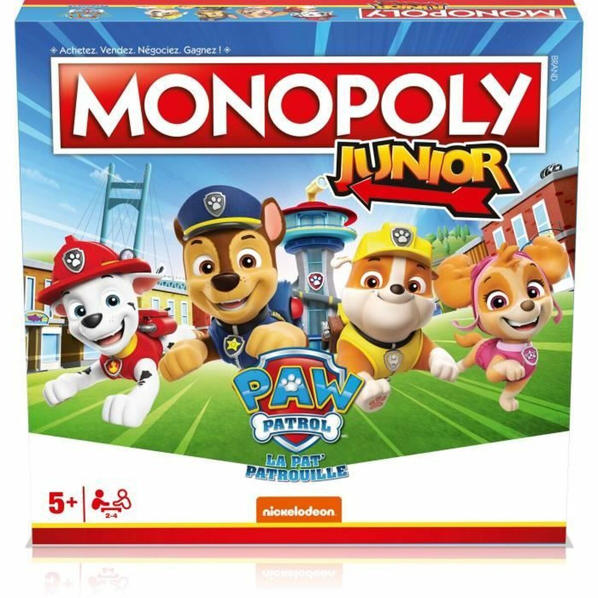 Osta tuote Lautapeli Monopoly Winning Moves Paw Patrol verkkokaupastamme Korhone: Lelut & Asut 10% alennuksella koodilla KORHONE