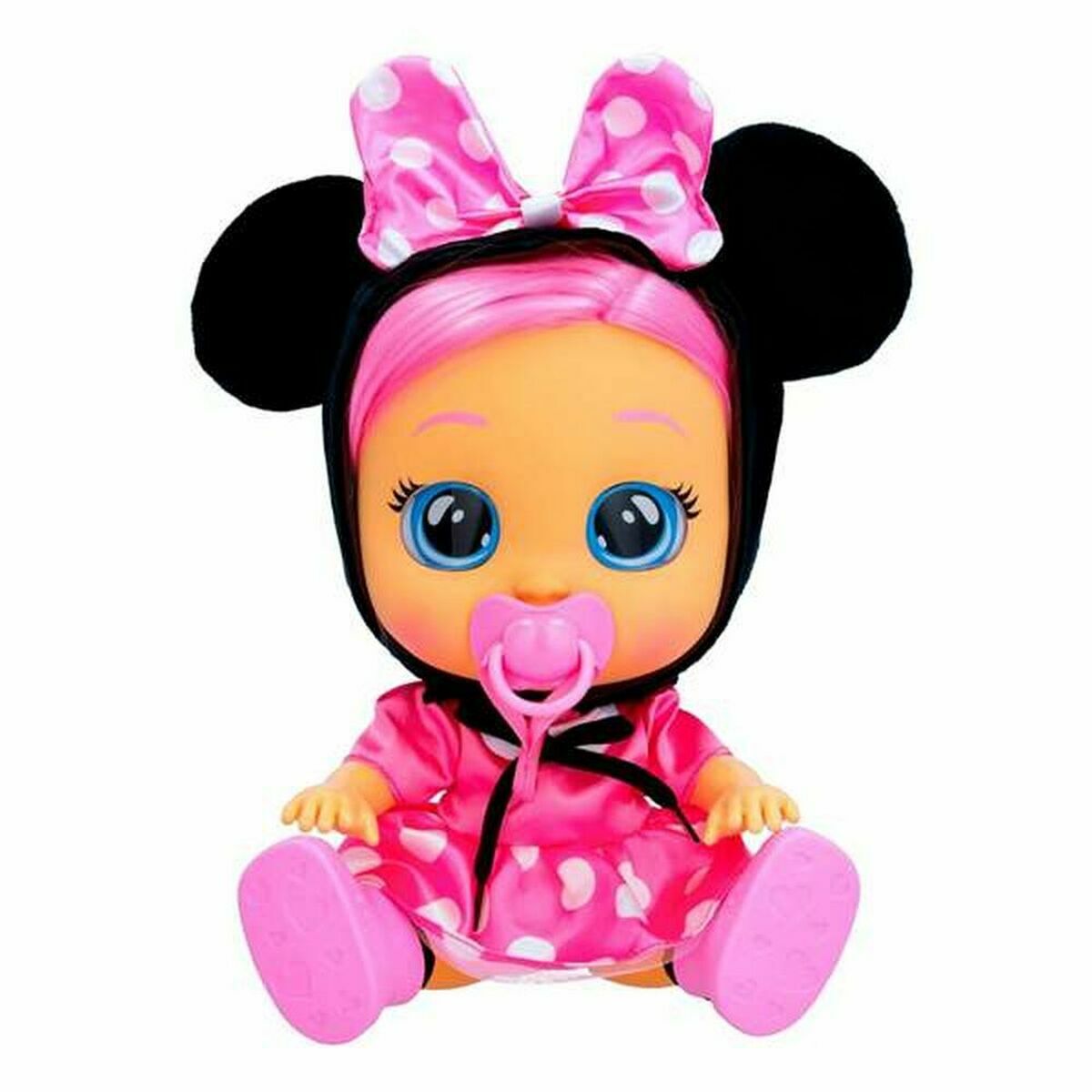 Osta tuote Vauvanukke IMC Toys Cry Baby Dressy Minnie 30 cm verkkokaupastamme Korhone: Lelut & Asut 20% alennuksella koodilla VIIKONLOPPU