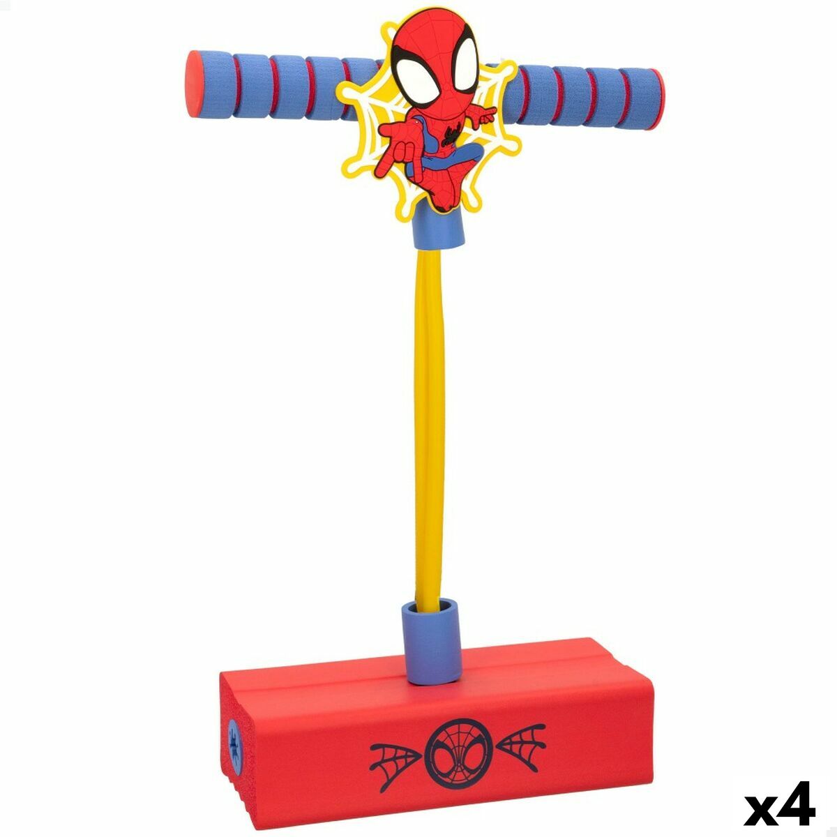 Osta tuote Pomppukeppi Spider-Man 3D Punainen Lasten (4 osaa) verkkokaupastamme Korhone: Lelut & Asut 20% alennuksella koodilla VIIKONLOPPU